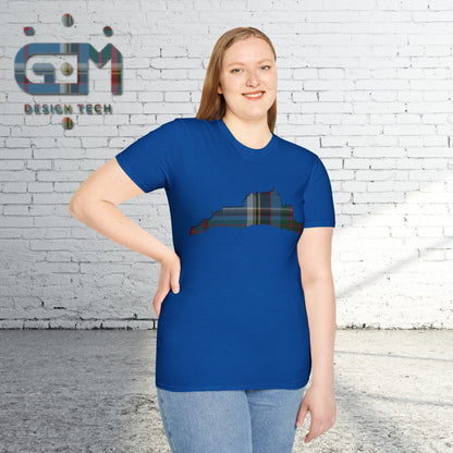 Tartan Edinburgh Castle - Anderson Old Unisex T-Shirt