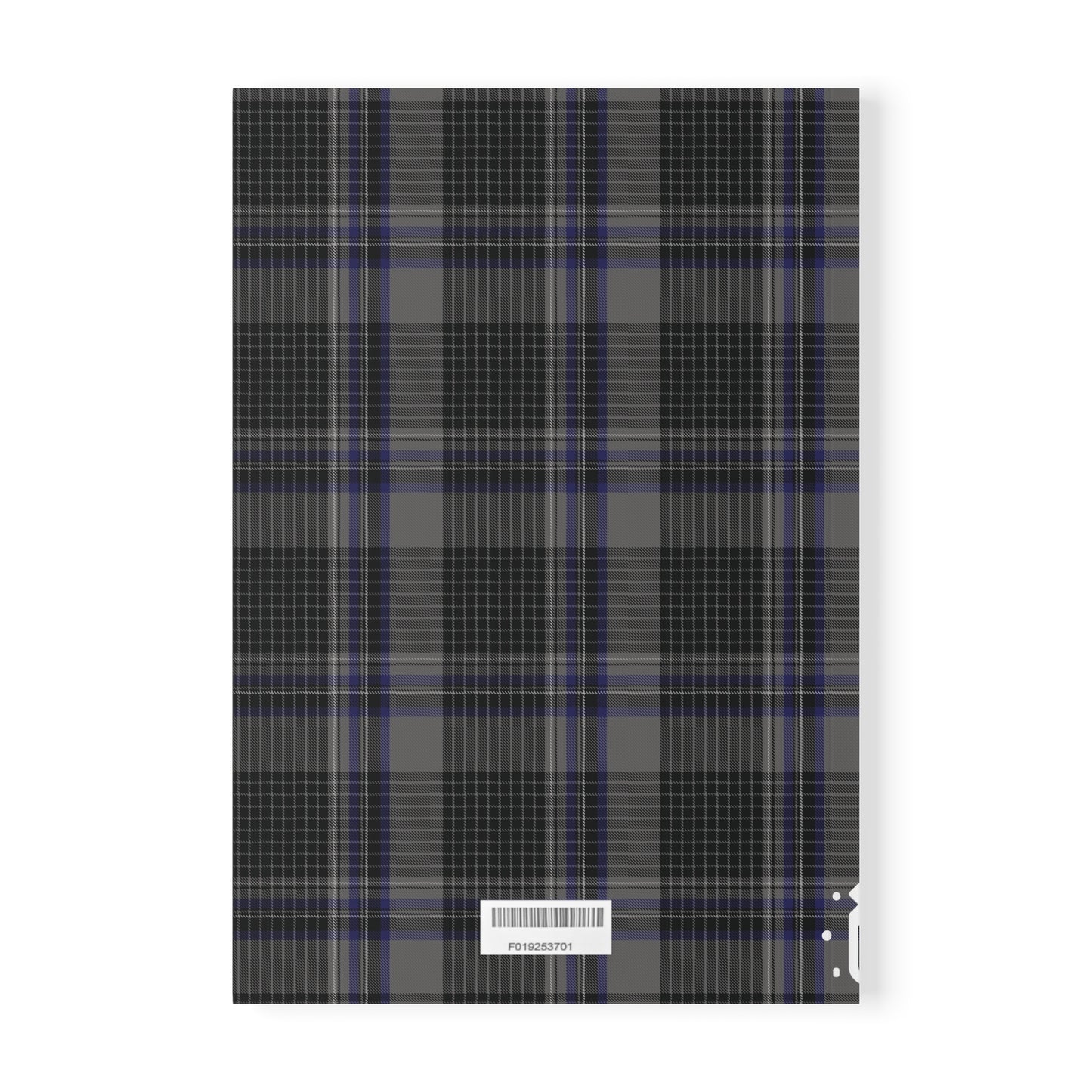 Scottish Tartan Softcover A5 Notebook - Hood