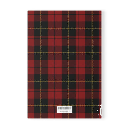 Scottish Tartan Softcover A5 Notebook - Wallace