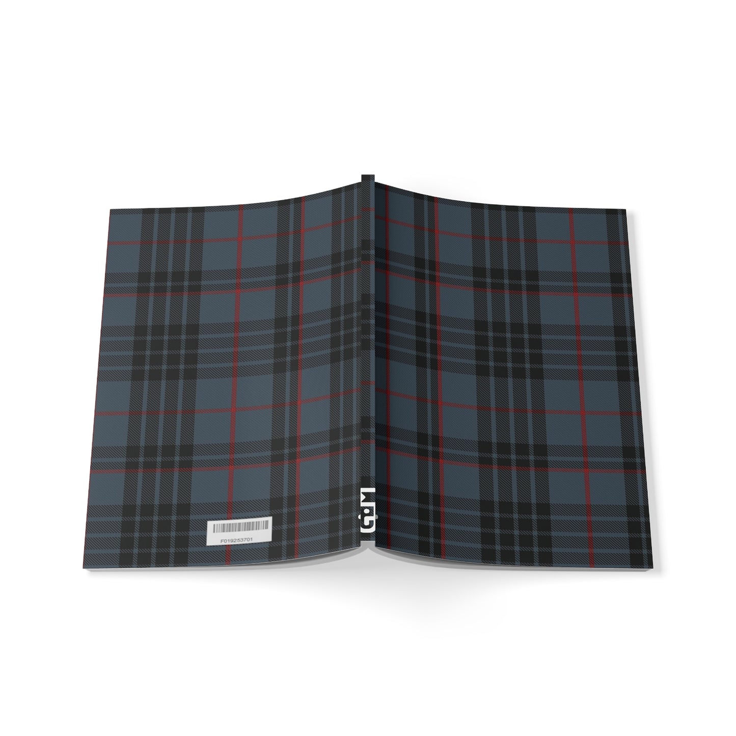 دفتر ملاحظات A5 من Scottish Tartan - أزرق ماكاي