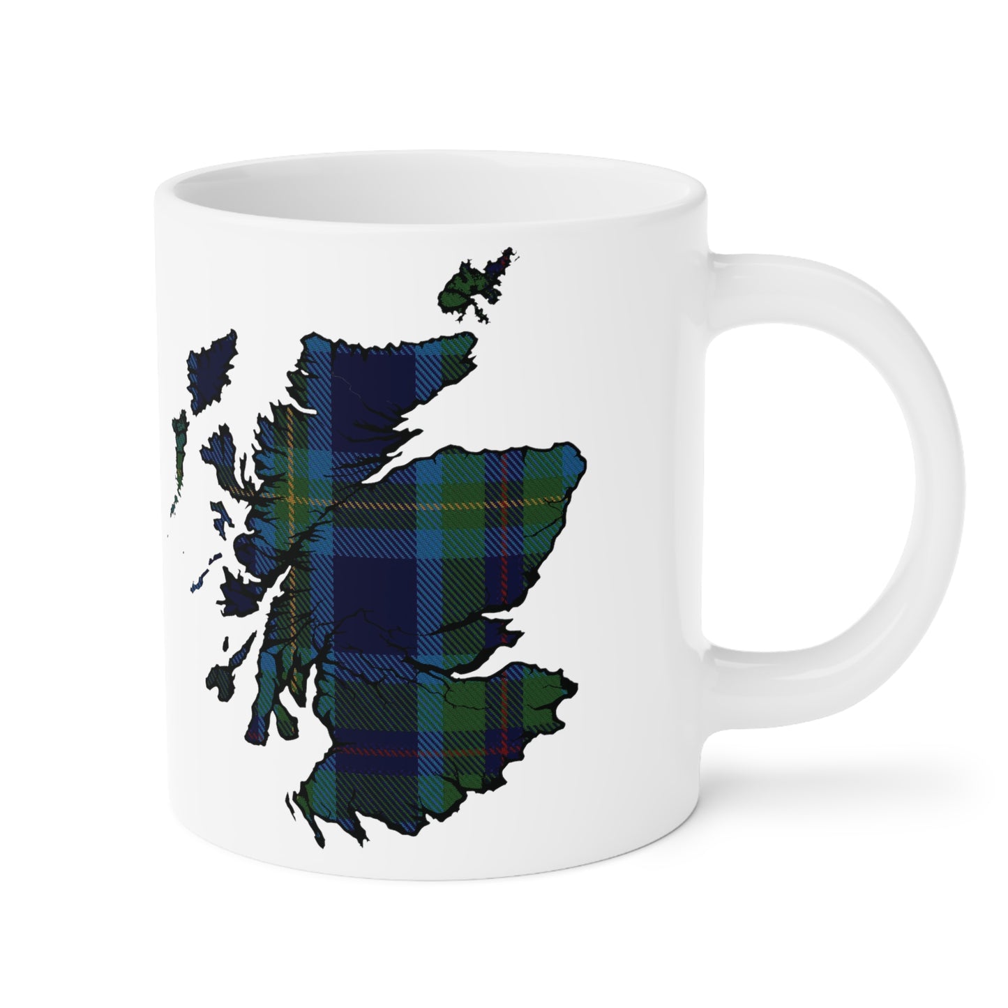 Tasse de carte de tartan d’Écosse - Miller Tartan, différentes tailles 