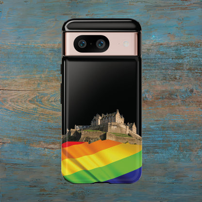 Edinburgh Castle Pride Rockface Phone Case - Flag, Various