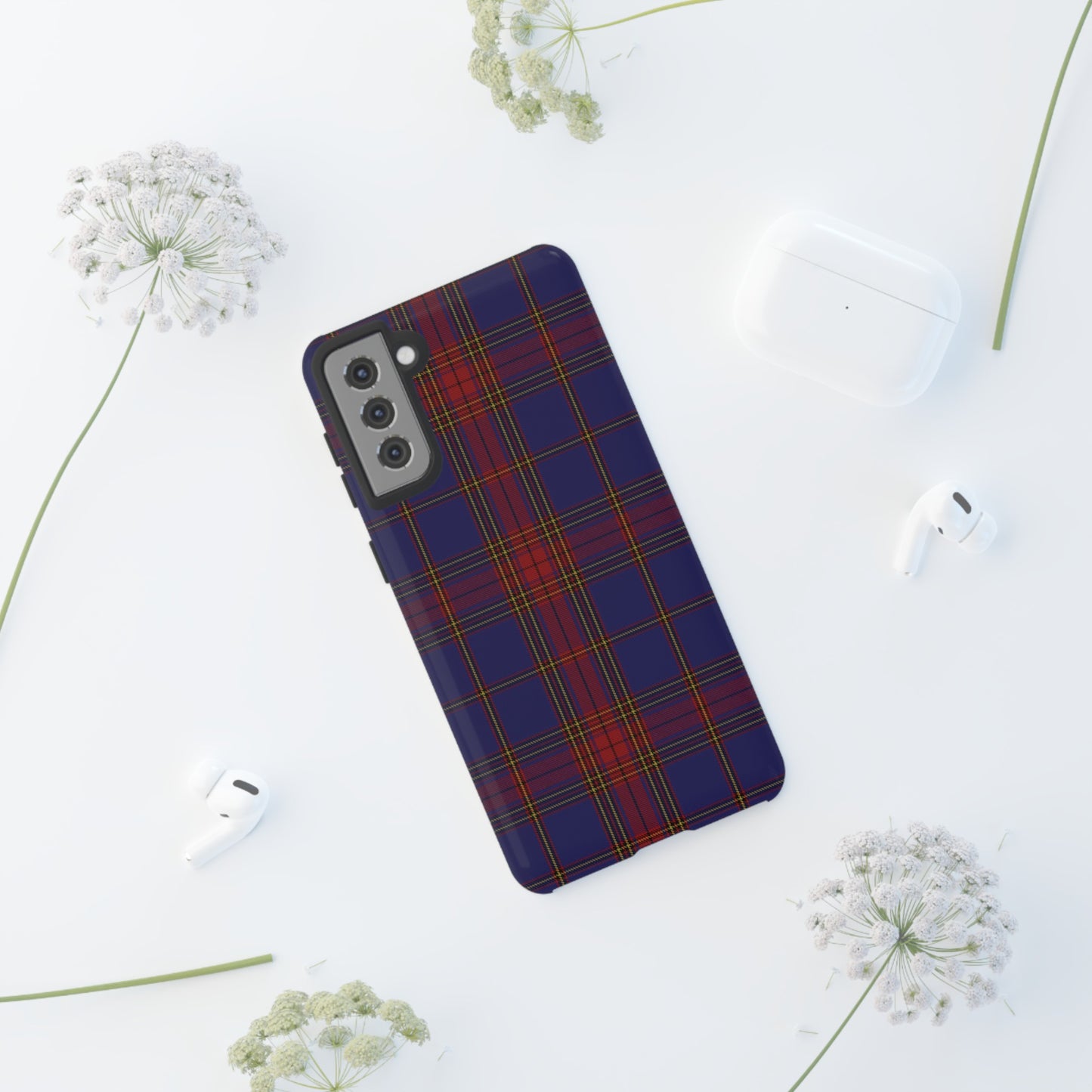 Étui de téléphone à motif tartan écossais - Leslie, Divers