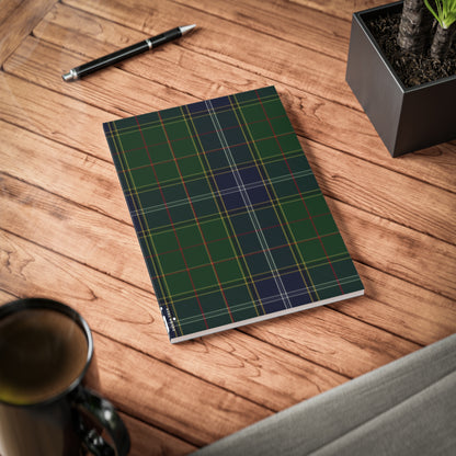 Scottish Tartan Softcover A5 Notebook - Pringle