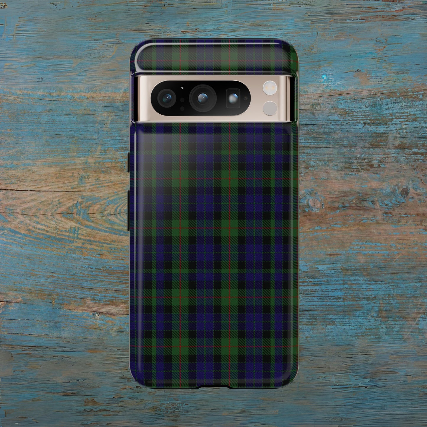 Étui de téléphone à motif tartan écossais - Gunn, divers