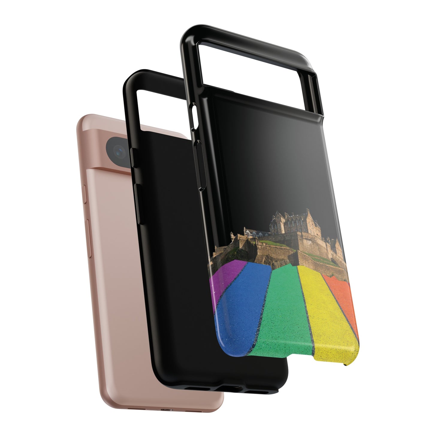 Edinburgh Castle Pride Rockface Phone Case - Road, Various