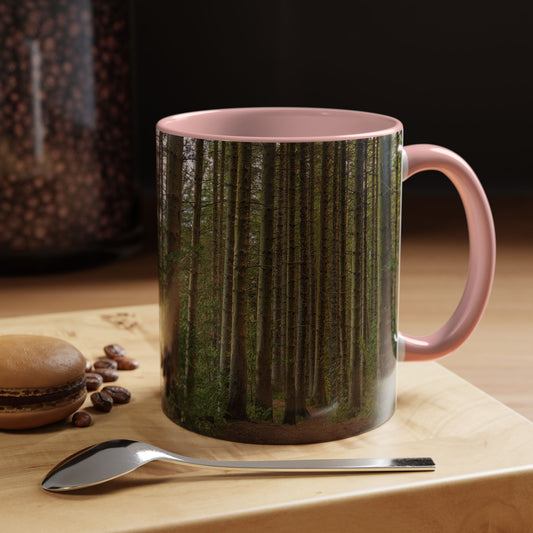 Tasses décoratives Écosse en gros plan - Scènes variées (rose)