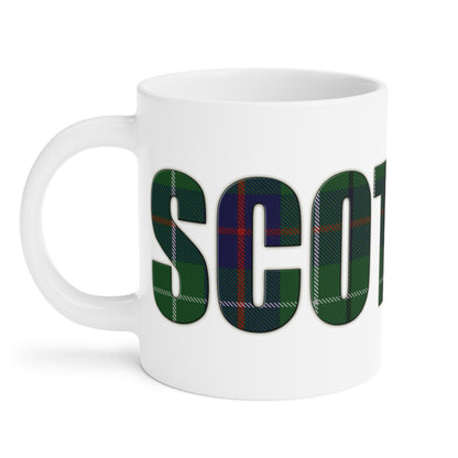 Scotland Tartan Mug - Duncan Tartan, Various Sizes