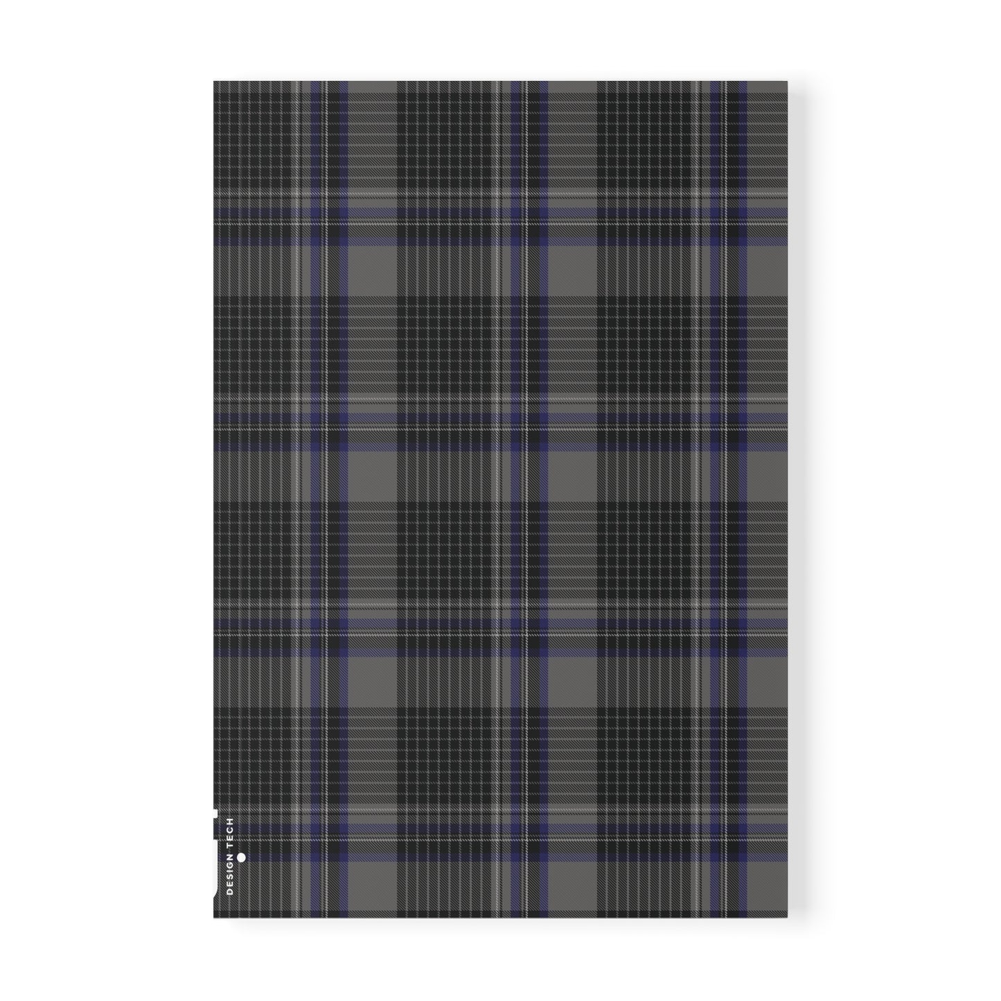 Scottish Tartan Softcover A5 Notebook - Hood