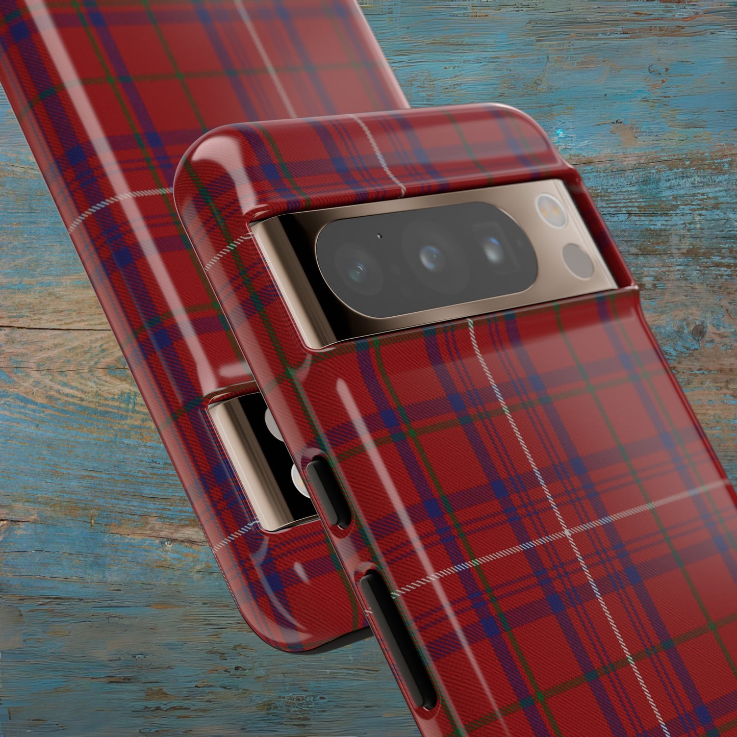 Scottish Tartan Phone Case - Rose, Various