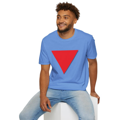 Red Triangle Softstyle Unisex T-Shirt, Various Colours