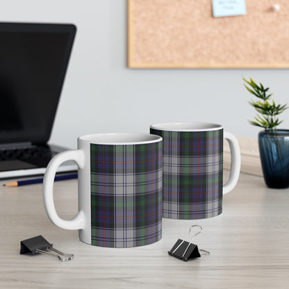 Scottish Tartan Mug 11oz, Argyle Dress Tartan