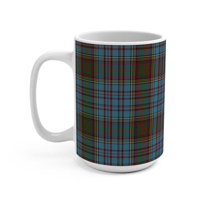 Scottish Tartan Mug 15oz, Anderson Tartan