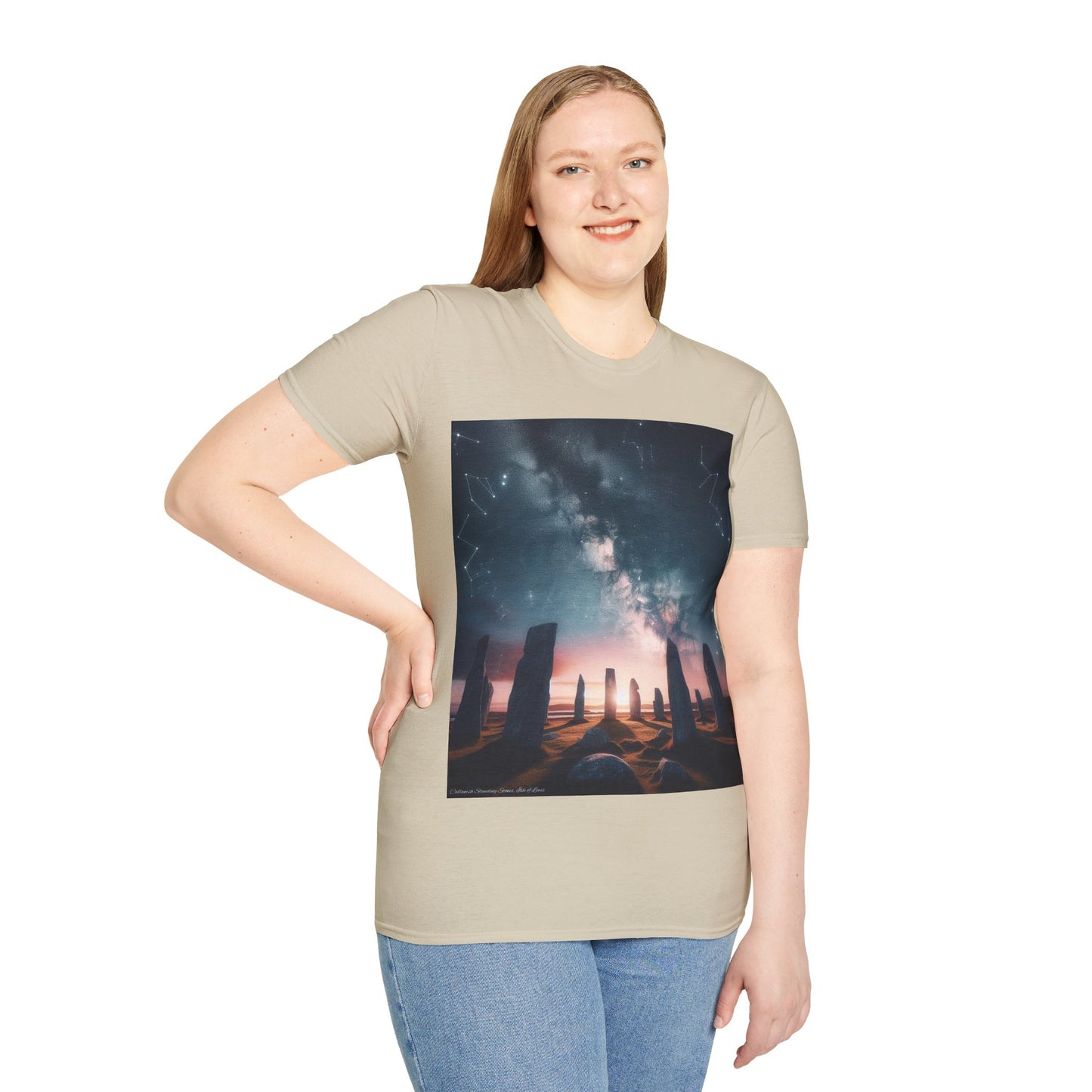 Callanish Standing Stones - Isle of Lewis Softstyle T-Shirt, Unisex Tee, Scottish Landmarks, Various Colours