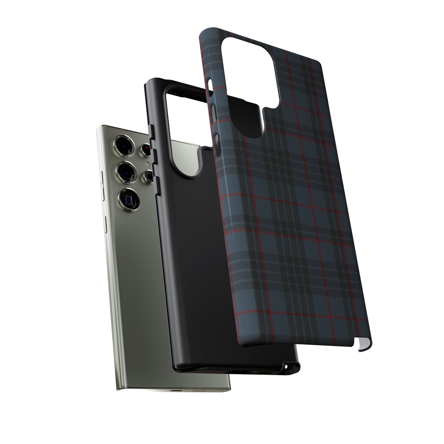 Étui de téléphone à motif tartan écossais - Mackay Blue, divers