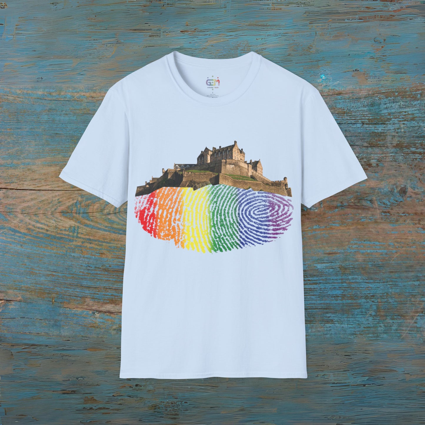 Edinburgh Castle on the Pride Rock Photo Unisex T-Shirt