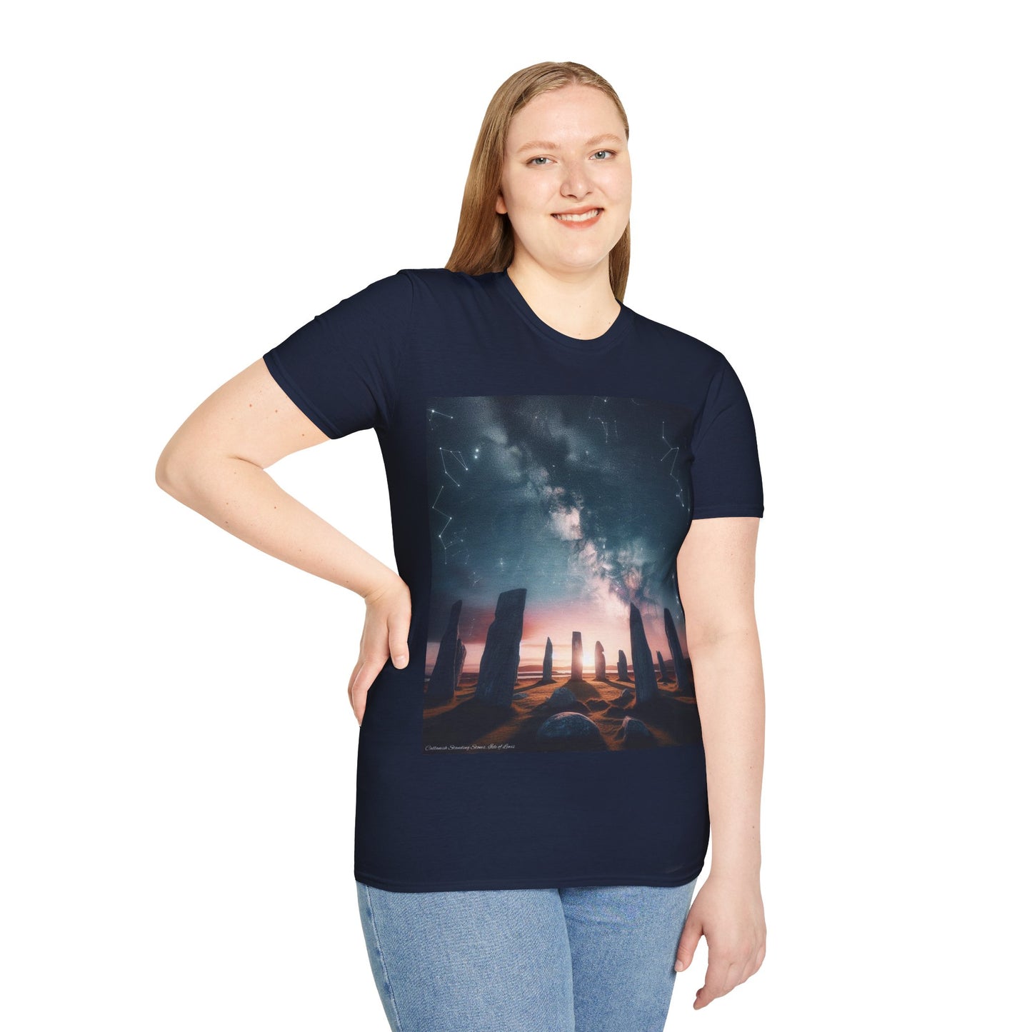 Callanish Standing Stones - Isle of Lewis Softstyle T-Shirt, Unisex Tee, Scottish Landmarks, Various Colours