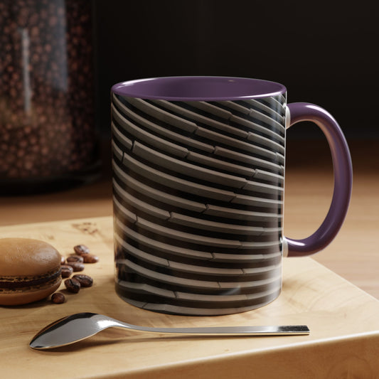 Tasses décoratives « Écosse en gros plan » - Scènes variées (violet)