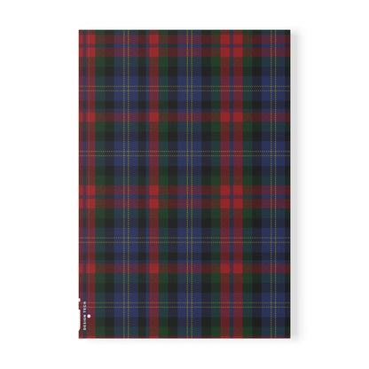 Scottish Tartan Softcover A5 Notebook - Dundas