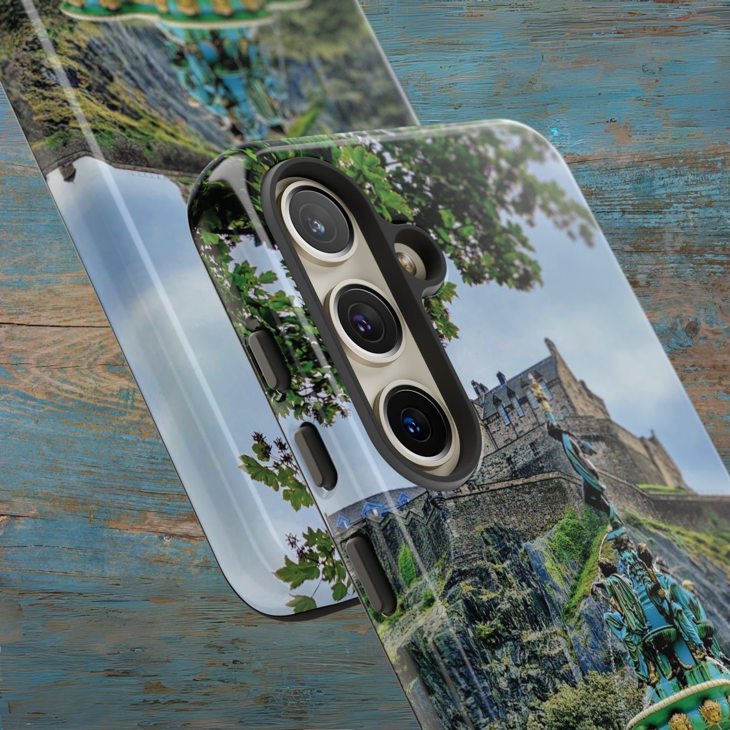 Ross Fountain & Edinburgh Castle Photo Phone Case, Scotland, Various