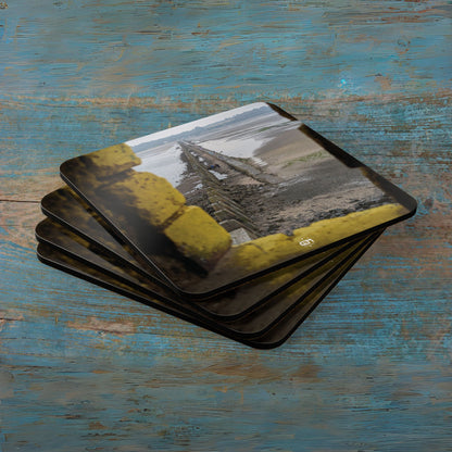 Scotland Up Close Cork Coaster Set - Various Scenes
