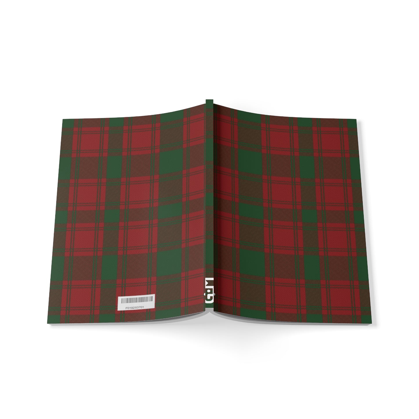 Carnet de notes A5 à couverture souple motif tartan écossais - MacQuarrie