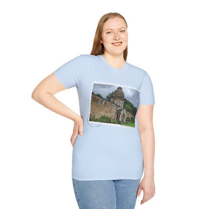 Postcard Dunmore Pineapple Photo Softstyle T-Shirt, Unisex Tee, Scotland Shirt, Various Colours