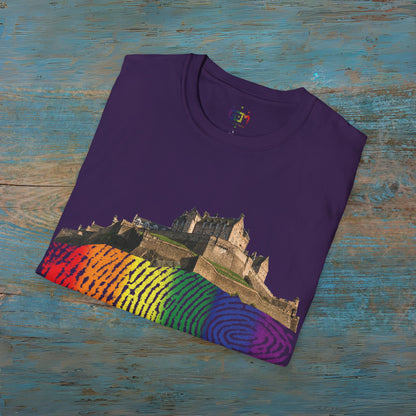 Edinburgh Castle on the Pride Rock Photo Unisex T-Shirt