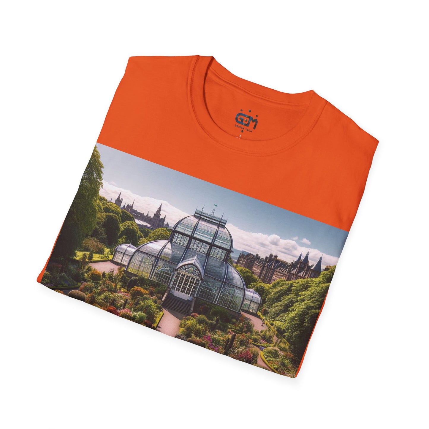 Botanic Gardens Glagsow Softstyle T-Shirt, Unisex Tee, Scottish Landmarks, Various Colours