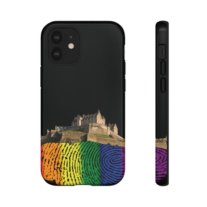 Edinburgh Castle Pride Rockface Phone Case - Fingerprint, Various