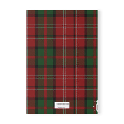 Scottish Tartan Softcover A5 Notebook - Nisbet