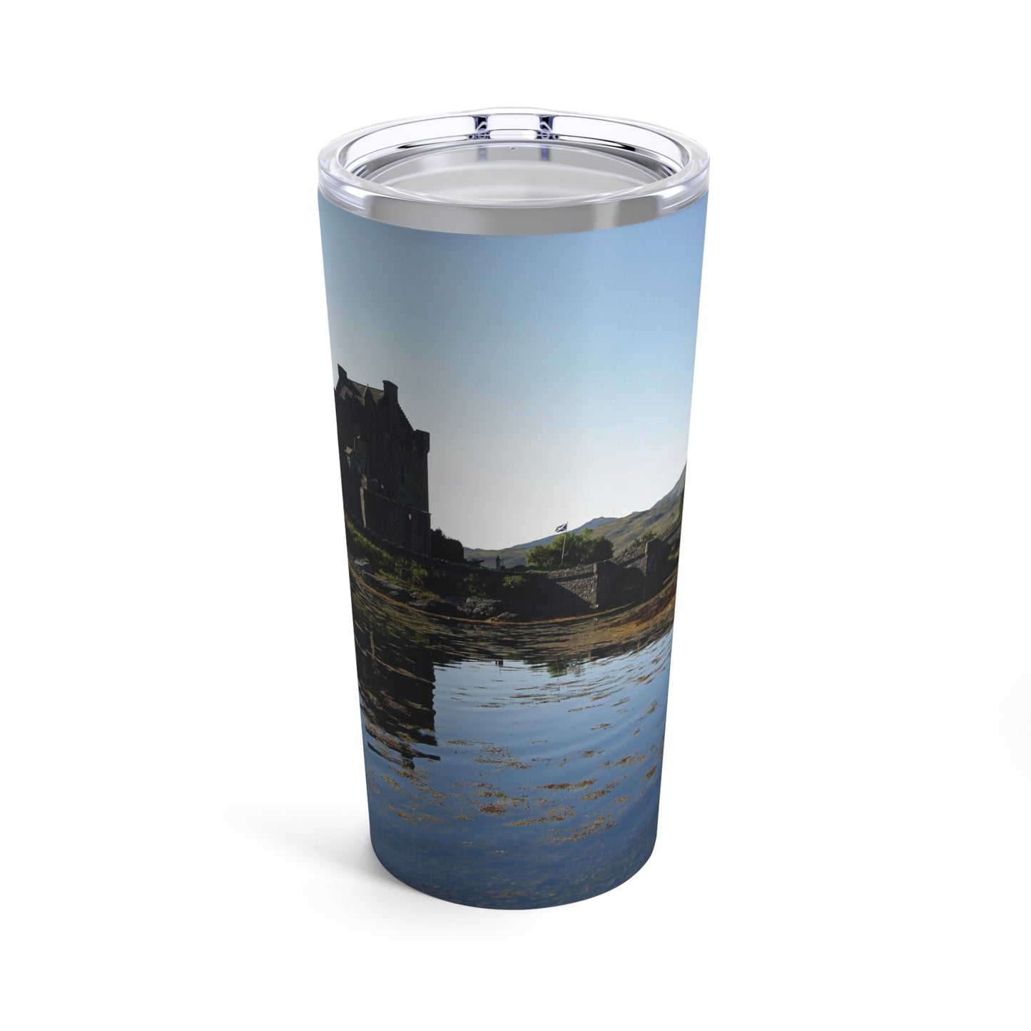 Scotland Eiliean Donan Castle Photo Tumbler 20oz