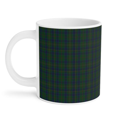 Tartan Mug - Kennedy Tartan, Scottish, Various Sizes