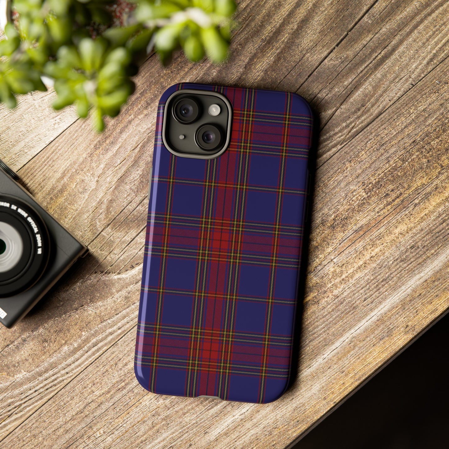 Étui de téléphone à motif tartan écossais - Leslie, Divers