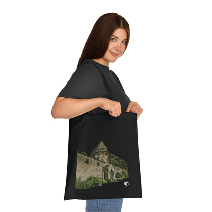 Dunmore Pineapple Art Cotton Tote Bag, Scotland