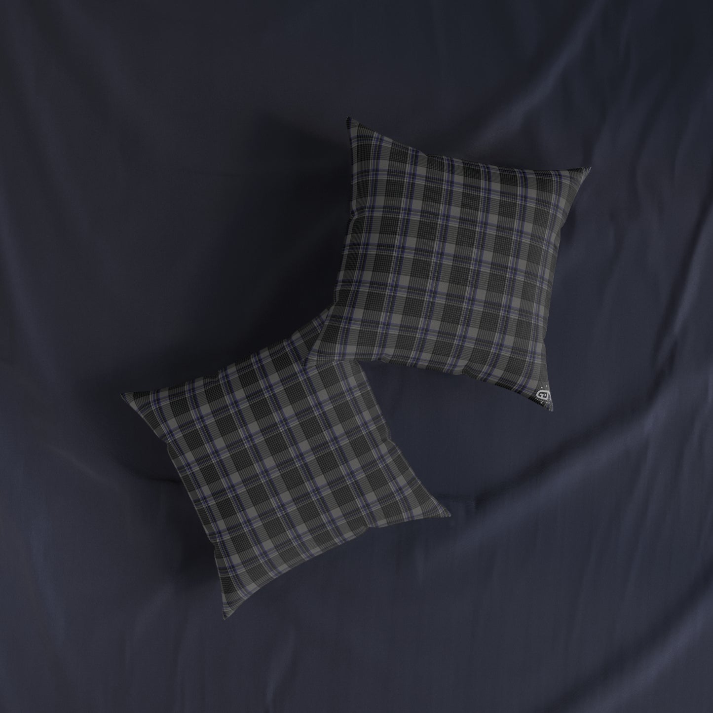 Reversible Square Cushion : Hood Tartan, Various Sizes