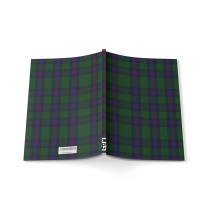 Scottish Tartan Softcover A5 Notebook - Shaw