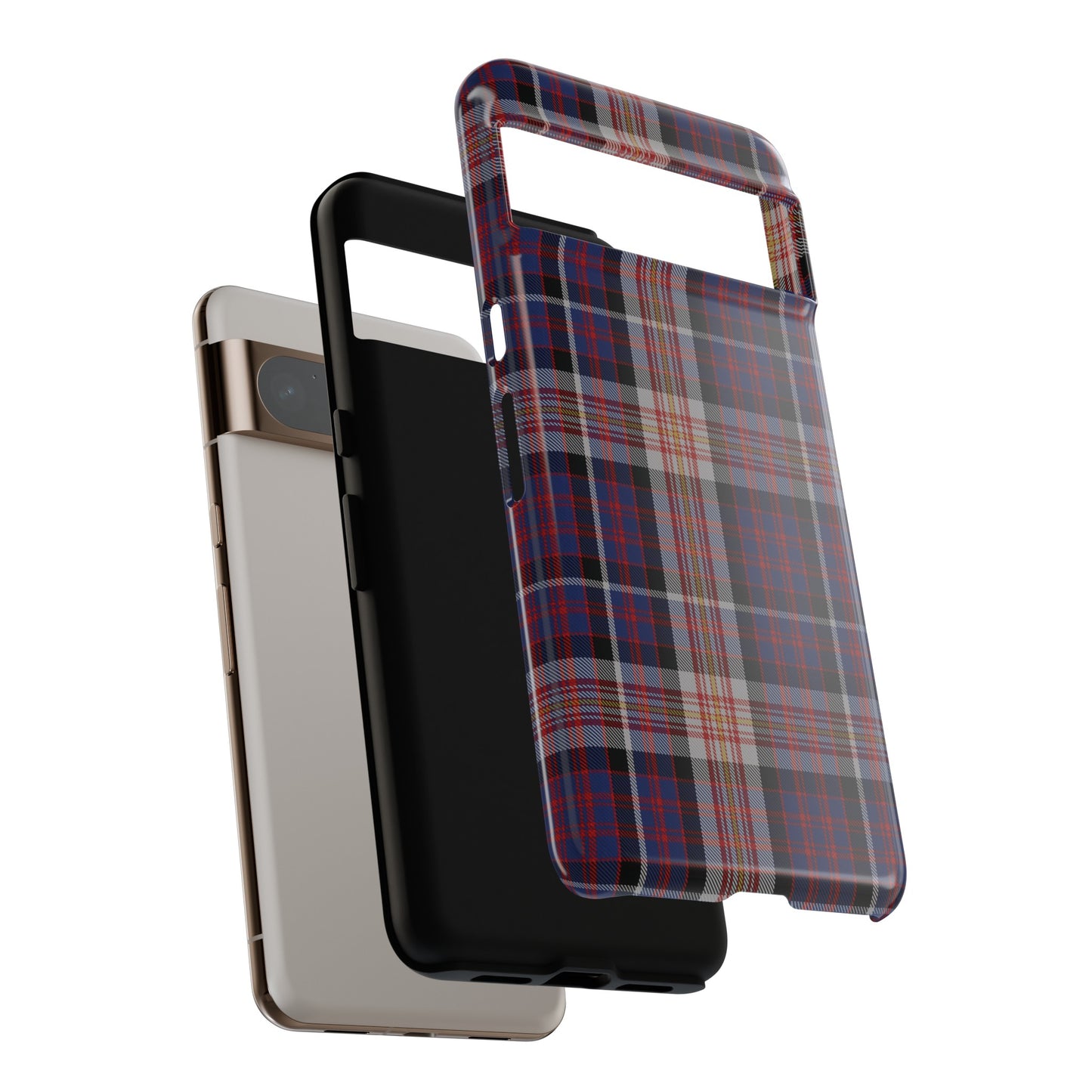 Coque de téléphone à motif tartan écossais - Carnegie, divers