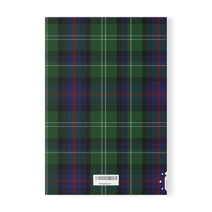 Scottish Tartan Softcover A5 Notebook - Sutherland