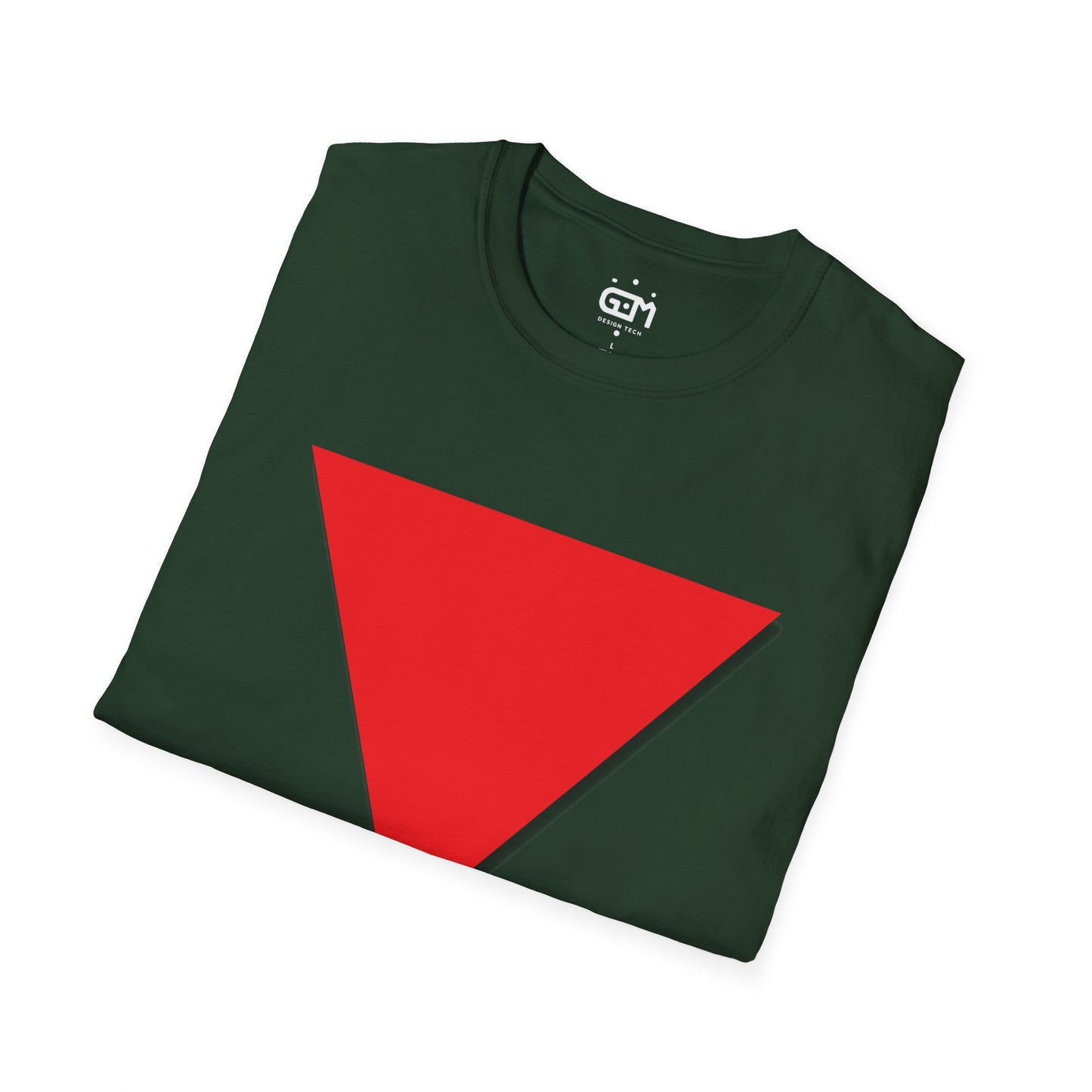 Red Triangle Softstyle Unisex T-Shirt, Various Colours