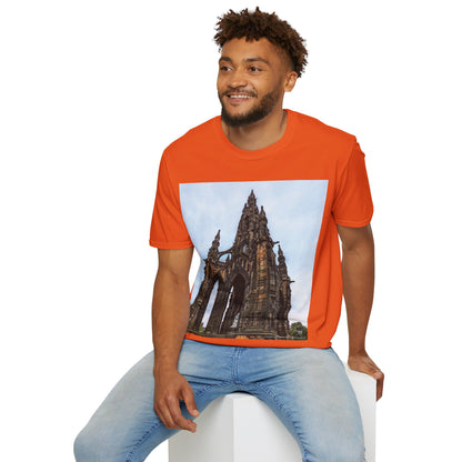 Scott Monument Photo Softstyle T-Shirt, Unisex Tee, Various Colours