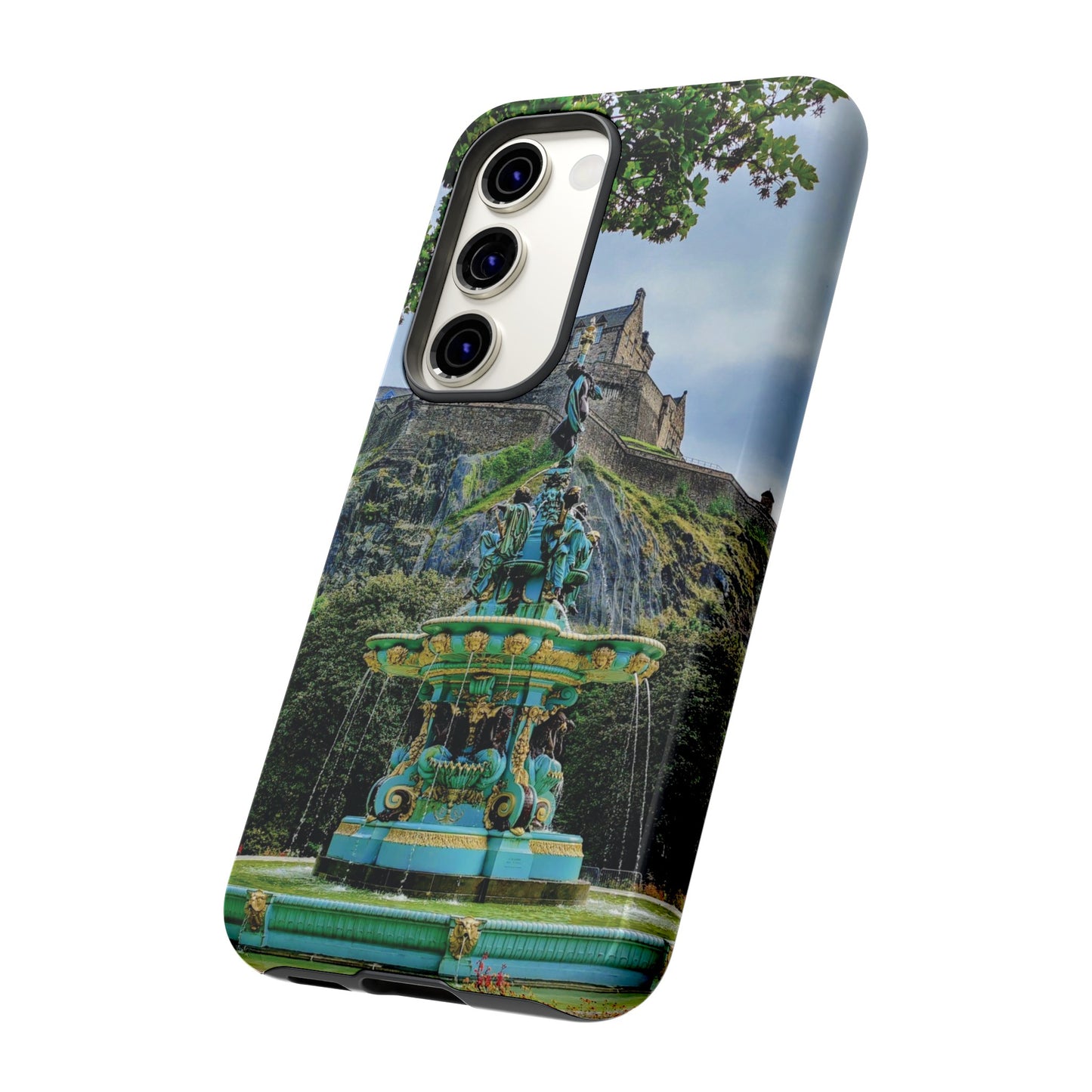 Ross Fountain & Edinburgh Castle Photo Phone Case, Scotland, Various