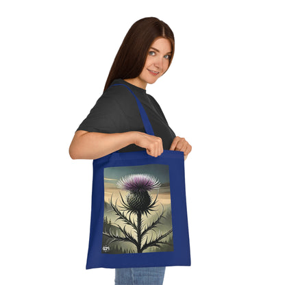 Scottish Nature Coloured Cotton Tote Bag