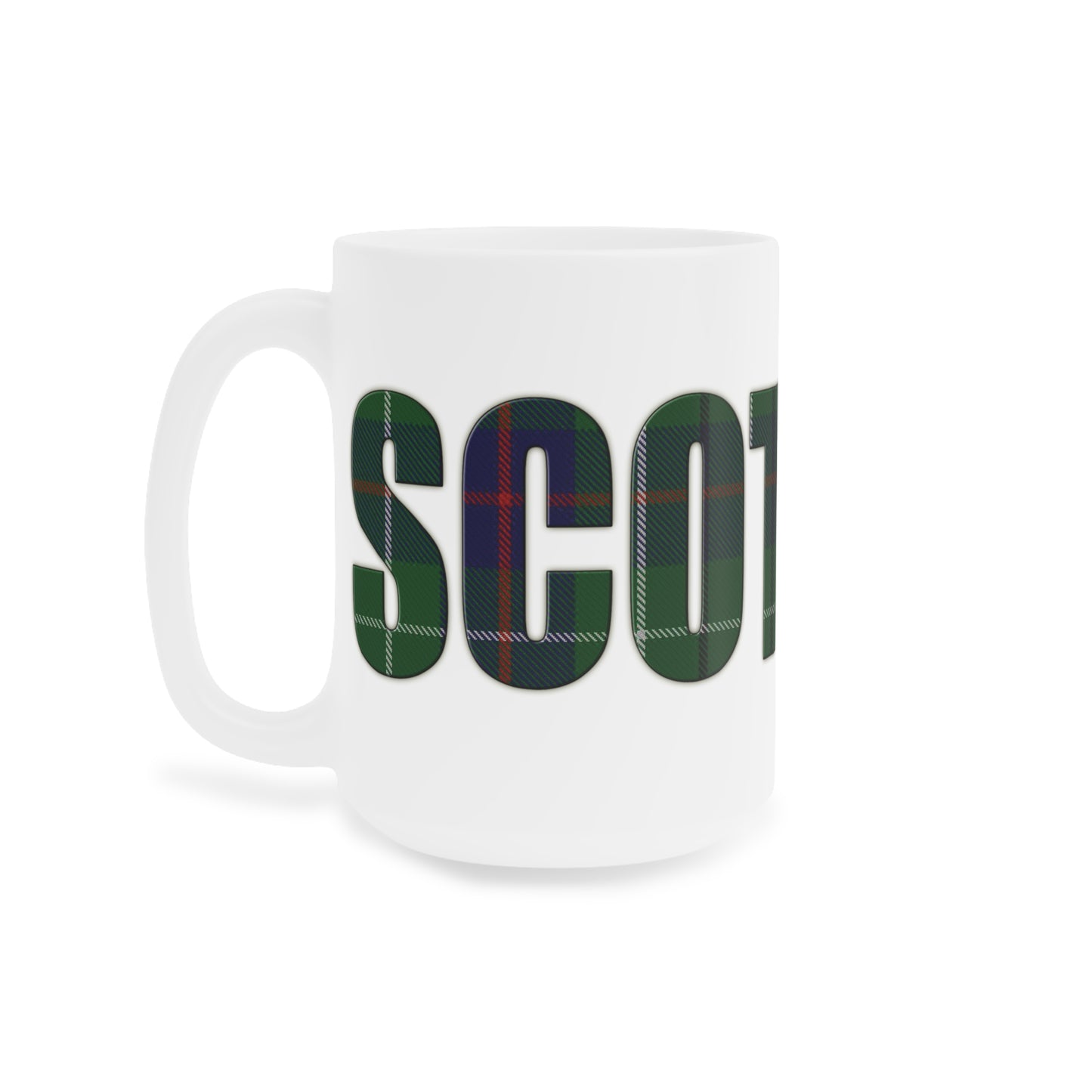 Scotland Tartan Mug - Duncan Tartan, Various Sizes