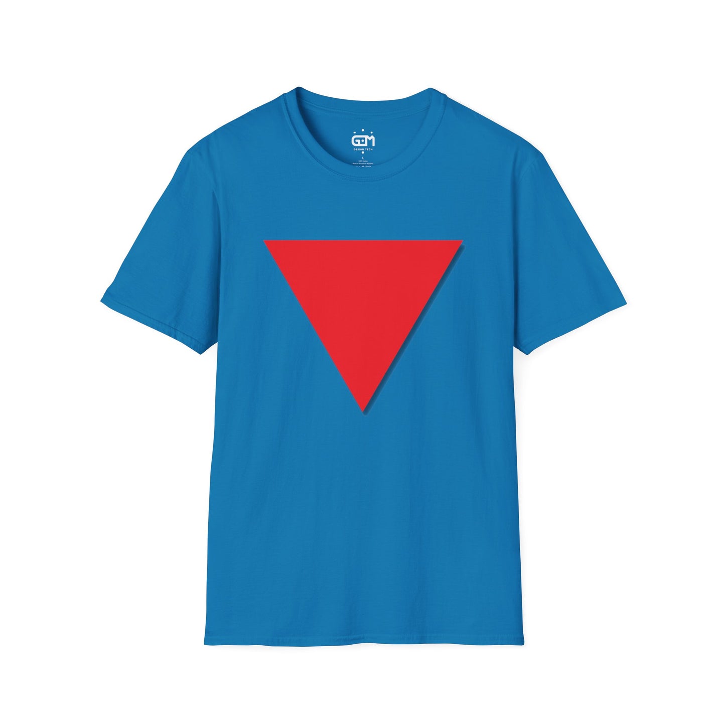 Red Triangle Softstyle Unisex T-Shirt, Various Colours