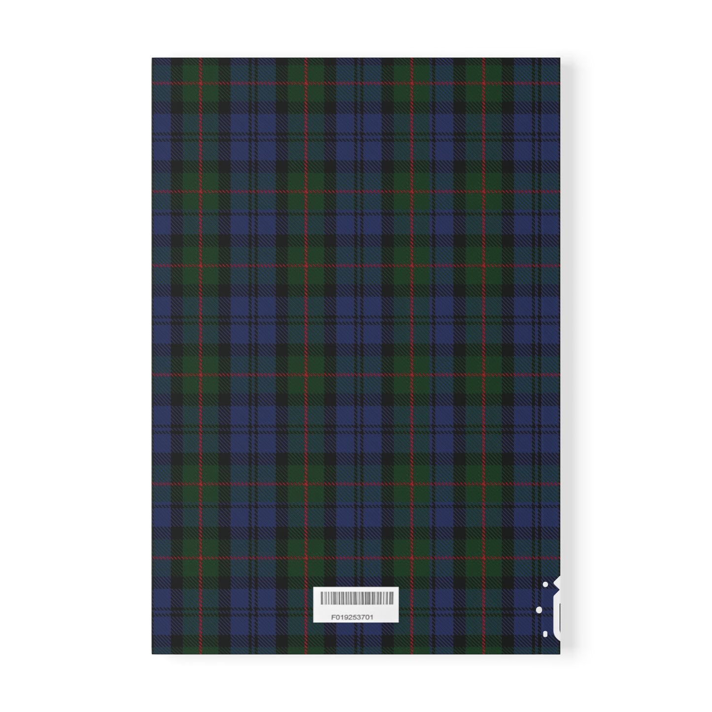 Scottish Tartan Softcover A5 Notebook - Murray