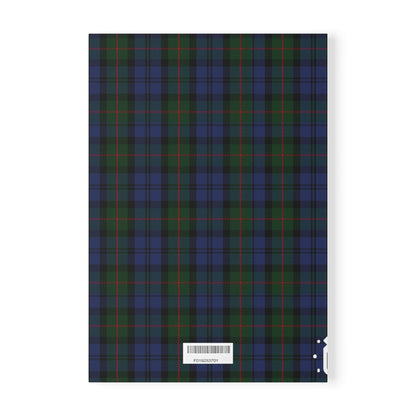 Scottish Tartan Softcover A5 Notebook - Murray