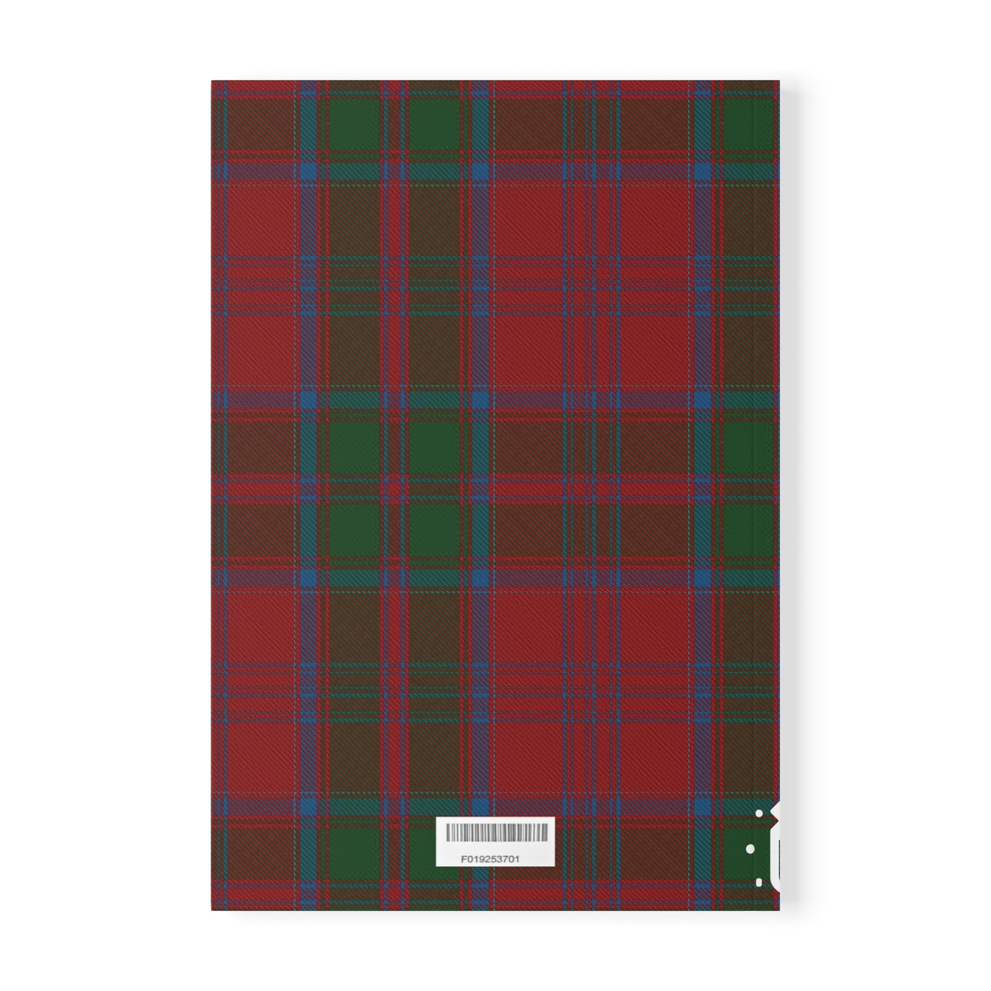 Scottish Tartan Softcover A5 Notebook - Drummond