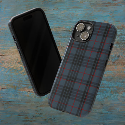 Étui de téléphone à motif tartan écossais - Mackay Blue, divers