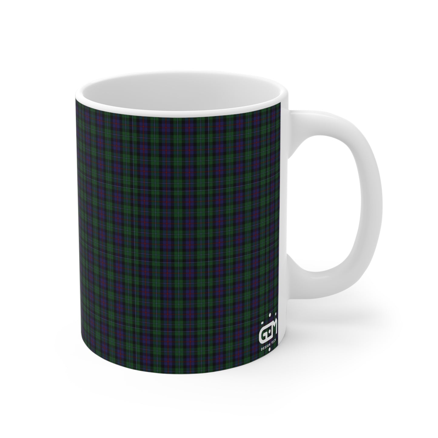 Tartan Mug - Argyle Tartan, Scottish, Various Sizes